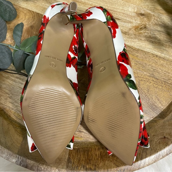 NEW Betsey Johnson - Prince Floral Print Bow Detail Pump 5.5 - Picture 10 of 15